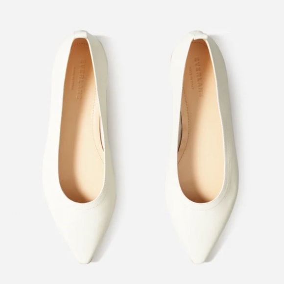 Everlane Shoes - Everlane Cream 40-Hour Flat